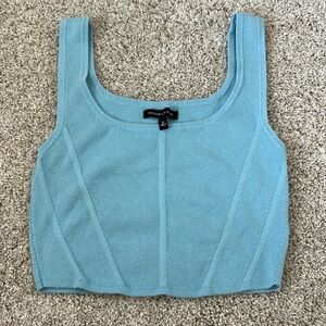 Kendall & Kylie Blue Tank Top